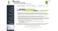 Desktop Screenshot of gallileo.fr